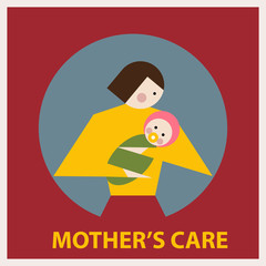 A mother's care. - 106380191