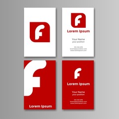 LOGOTIPO LETRA F - IDENTIDAD CORPORATIVA