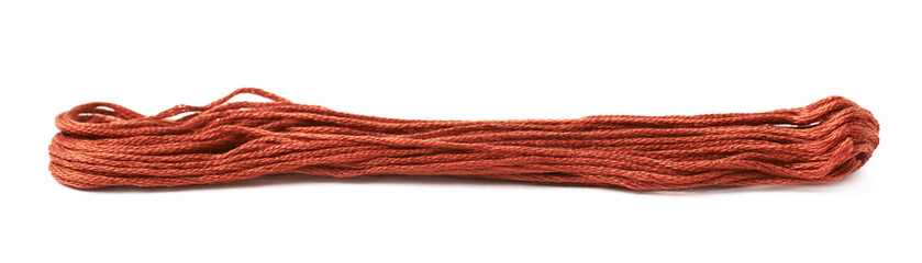 Embroidery thread yarn isolated