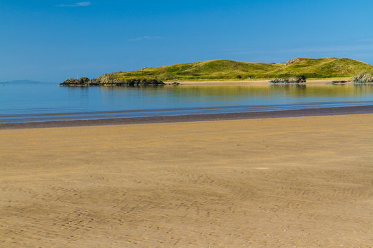 Llanddwyn Island, seen from beach, Anglesey