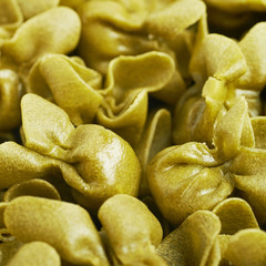 Surface covered with sacchettoni