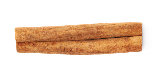 Cinnamon stick isolated