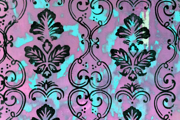 Painted canvas fragment texture background