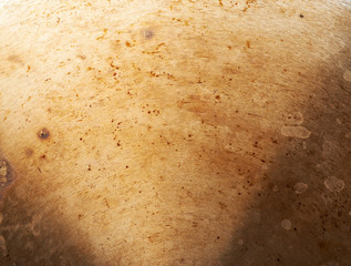 Stained and corroded metal texture