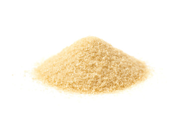 Pile of stevia cane sugar