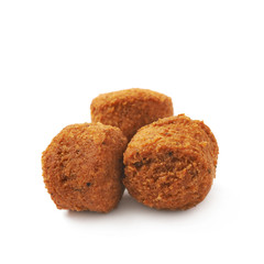 Cheese snack ball isolated