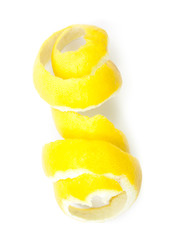 Fototapeta na wymiar Lemon twist