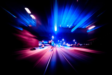 Colorful speed motion background