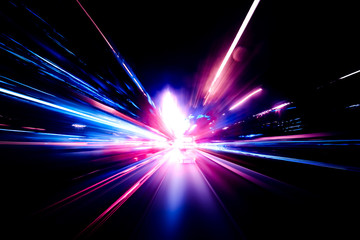 Colorful speed motion background