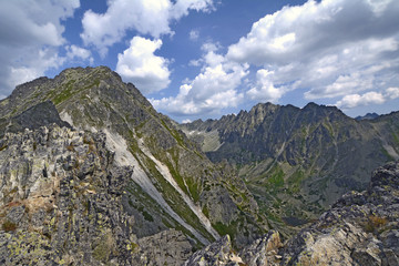 Widok ze Skrajnego Soliska w Tatrach Wysokich © Jurek Adamski