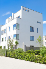 Neubaugebiet, Deutschland - Hochformat