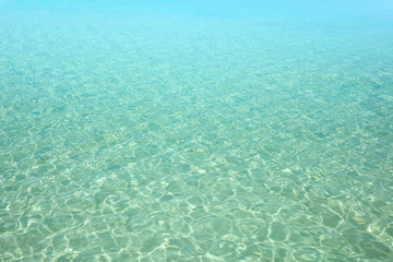 Fototapeta na wymiar beautiful marine background, turquoise sea water