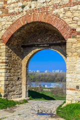 Fototapeta na wymiar Belgrade Fortress in Serbia, Kalemegdan