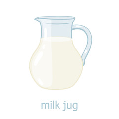 Milk jar. Dairy production