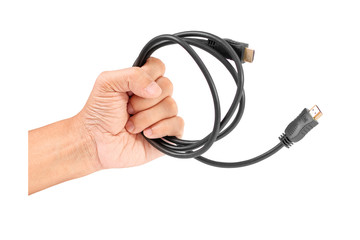 Fototapeta premium HDMI cable