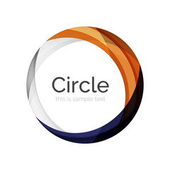 Vector swirl icon or background