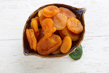 Dried apricots
