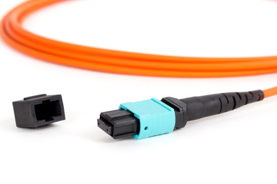 fiber optic MTP (MPO) pigtail, patchcord connectors
