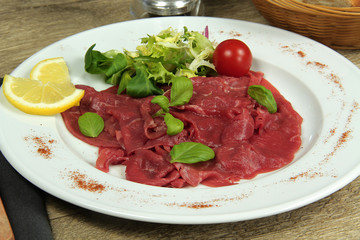 carpaccio  de boeuf 27032016