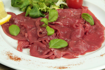 carpaccio  de boeuf 27032016