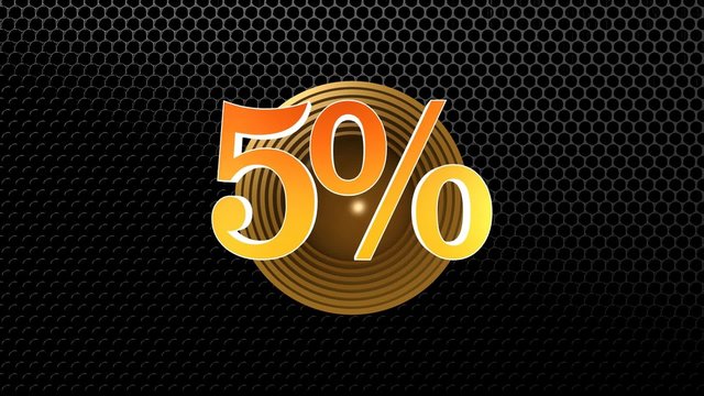 5 percent bonus