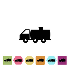 Milk tanker icon