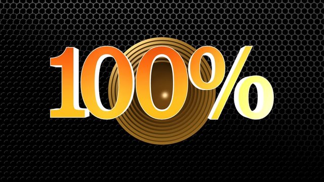 100 percent bonus