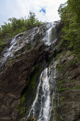 Fototapeta na wymiar Khlong Lan Waterfall