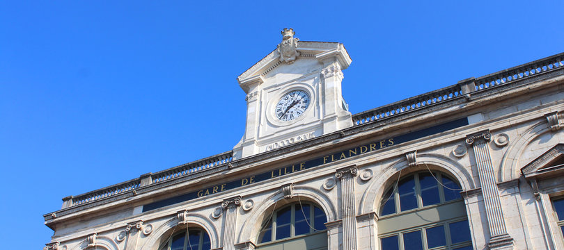 Gare de Lille Flandres / France