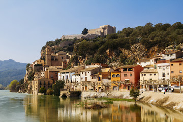 Miravet village in Catalunya, Spain