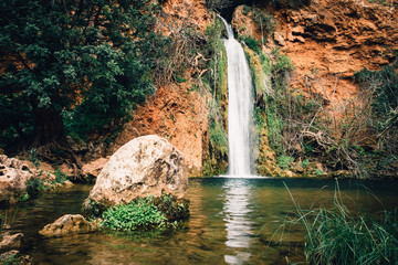 Wasserfall in Alte, Portugal