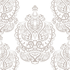 Vector Vintage Empire motif ornament pattern design. Traditional oriental style. Design element for wedding, invitation, cards, backgrounds, fabric, texture etc. Gold color