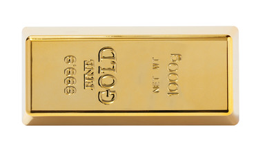 gold bullion close-up