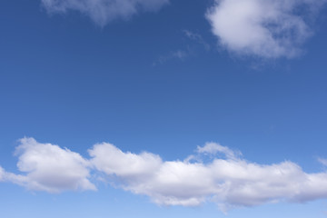 Fototapeta premium blue sky with clouds 3