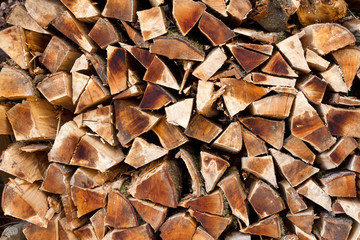 Holzstapel