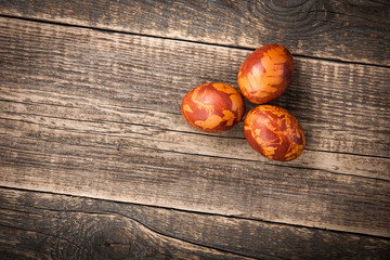 Easter eggs background