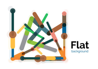 Abstract geometric background