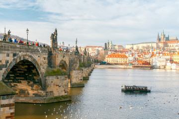 Obraz premium Prague. View of the old city.