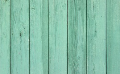 Obraz premium Старый деревянный стены и пол, зеленый текстурированный деревянный фон