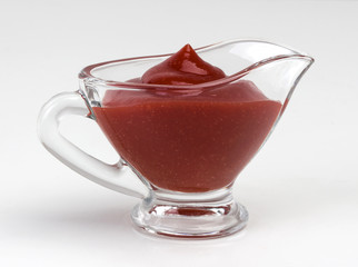 ketchup isolated on white background