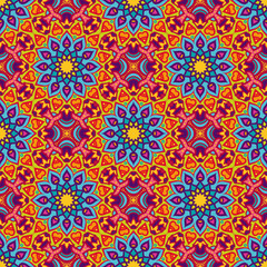 Ethnic seamless pattern