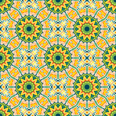 Ethnic seamless pattern