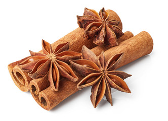 Cinnamon and star anise