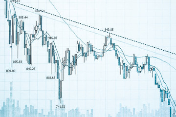 Showing business and financial report
