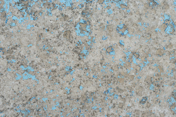 Wall fragment with attritions and cracks