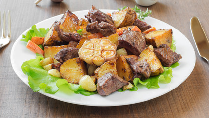 Roast with Vegetables