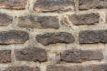      dark brick background /  dark brick wall background texture ,close-up outdoors