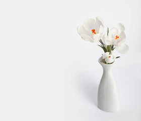 white flower bouquet