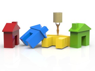 real estate investment concept