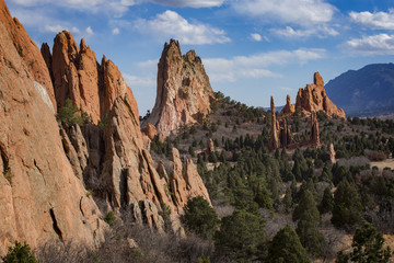 Fototapeta premium Garden of the Gods, Colorado Springs, Colorado